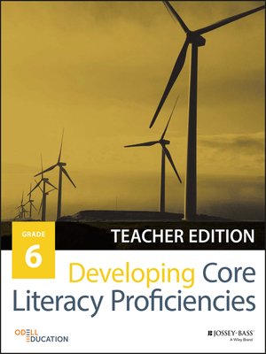 cover image of Developing Core Literacy Proficiencies, Grade 6